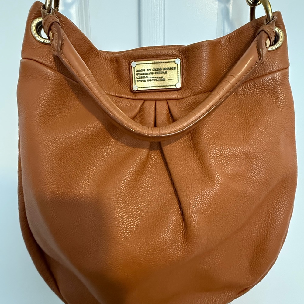 Marc by Marc Jacobs Brown Leather Hobo Bag